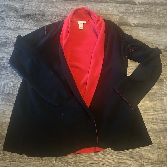 Susan Graver Jackets & Blazers - Susan Graver Black Blazer with Red Lining Size small